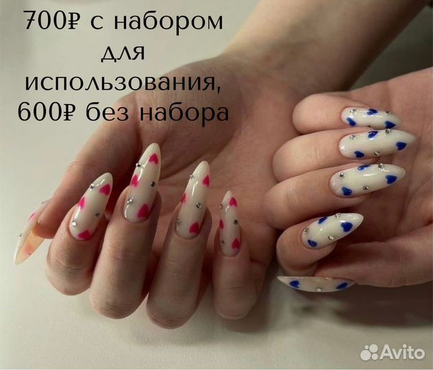 Красивые типсы с дизайном