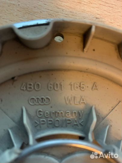 Колпаки на диски Ауди оригинал 4B0 601 165 A