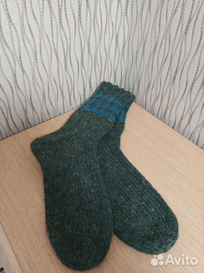 Вязаные носки