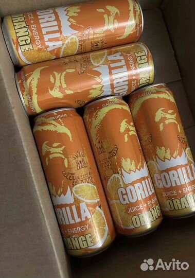 Gorilla энергетический напиток (продаю остатки)