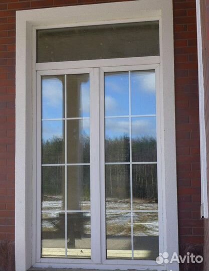 Дверь пвх / Дверь пластиковая под ключ