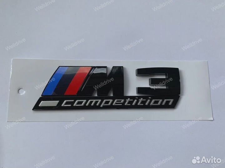 Шильд M3 Competition BMW 3 GT F34 глянец