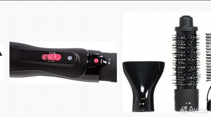 Щетка-фен rowenta elite