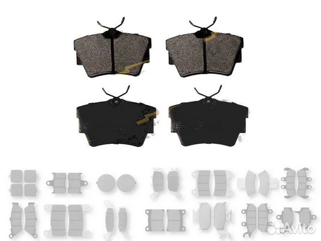 Колодки задние Opel Vivaro, Renault Trafic, Nissan