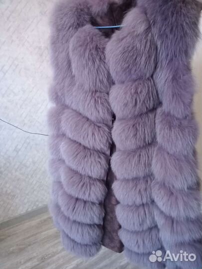Жилетка меховая женская 48 50
