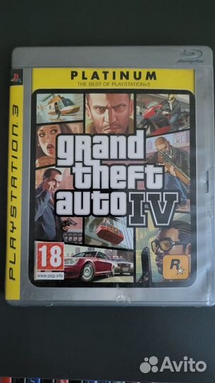 Gta 4 PS3(карта, мануал)