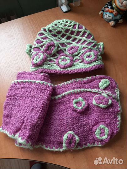 Шапки, шарф