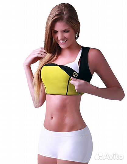 Майка-сауна, пояс для похудения hot chapters