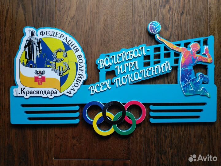 Медальница волейбол (новая)