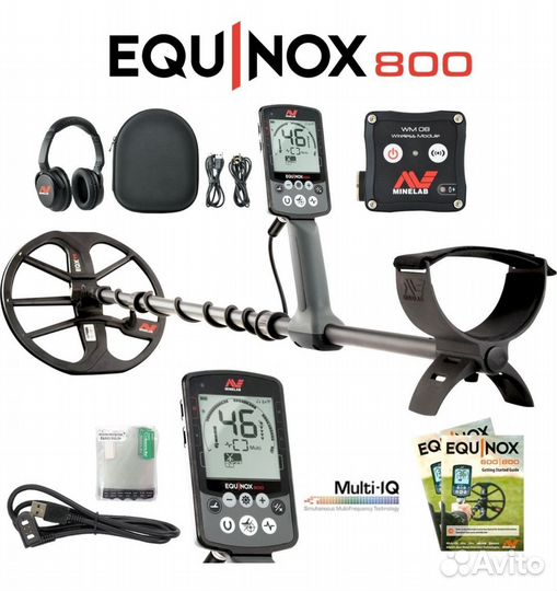 Металлоискатель minelab equinox 800