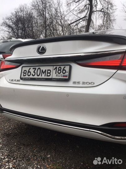 Lexus ES 2018+ Спойлер на багажник D2XN1