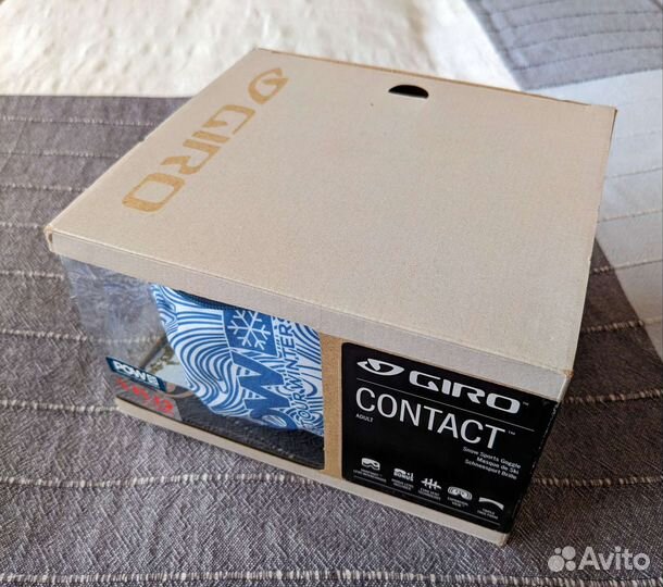 Маска для сноуборда Giro Contact Pow линзы Zeiss