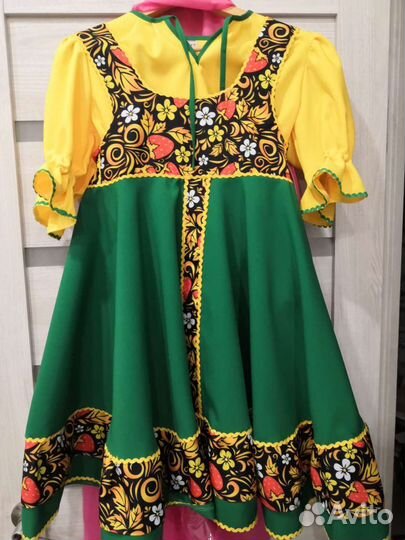 Русский народный костюм для девочек