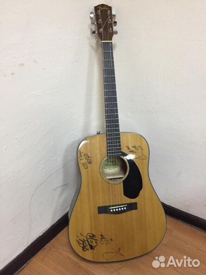 Акустическая гитара fender cd 60s