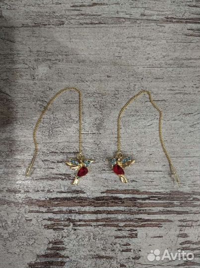 Серьги новые