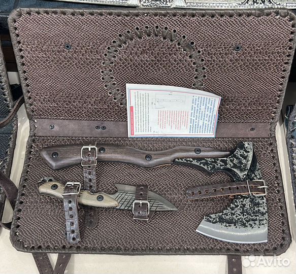 Набор нож топор