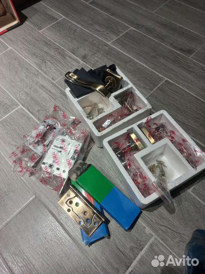 Ручки дверные, завертки, замки врезные