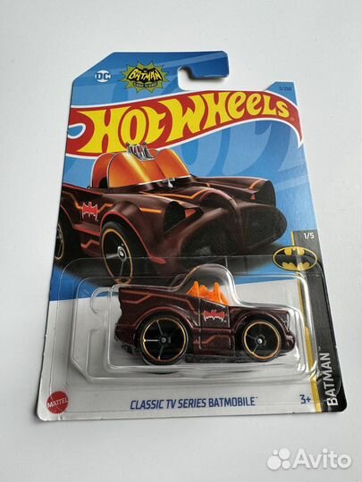 Hot wheels Classic TV Series Batmobile / Batman