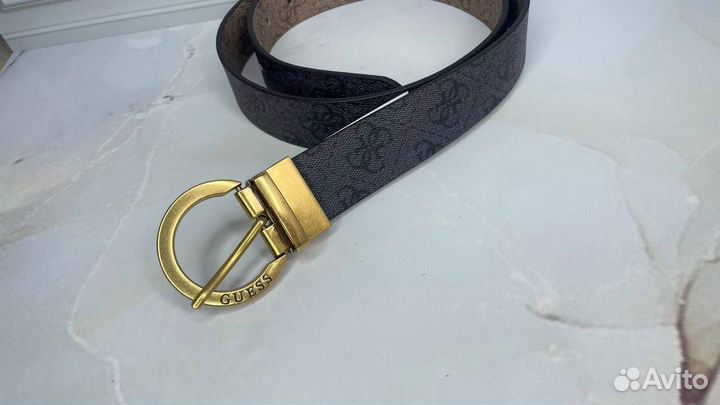 Ремень женский guess кожаный