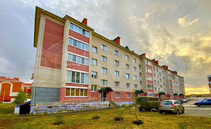 2-к. квартира, 57,5 м², 3/5 эт.