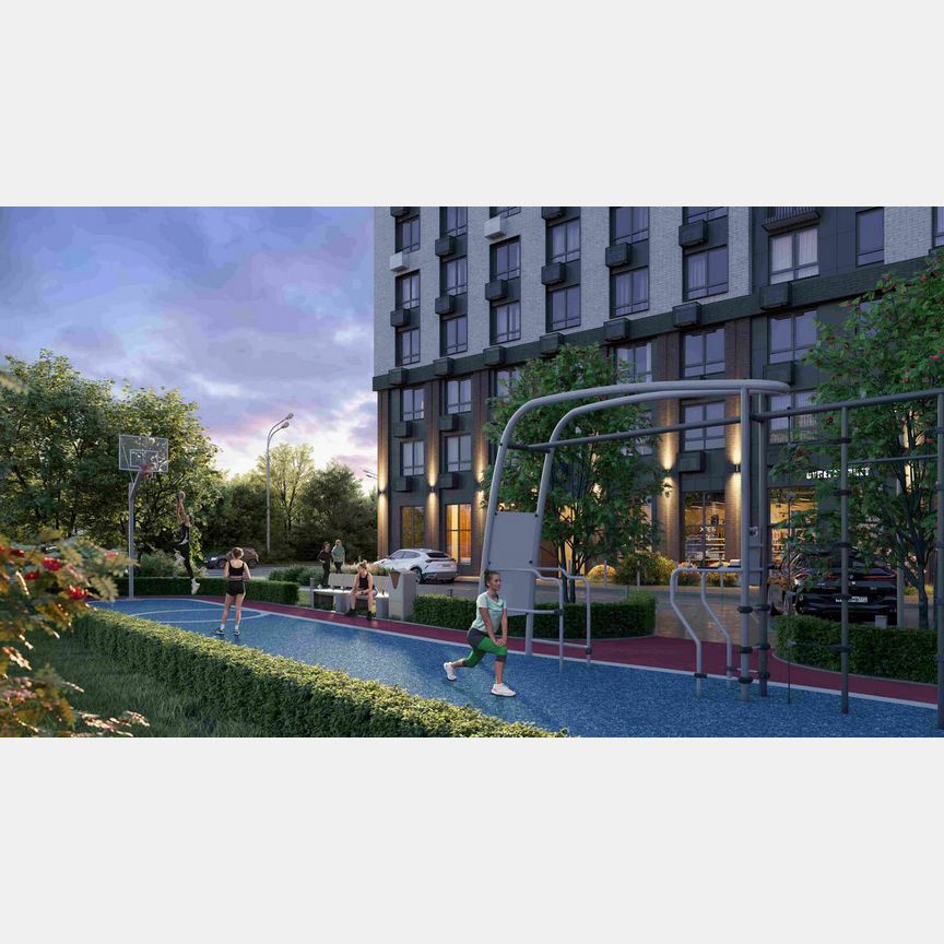 2-к. квартира, 42,7 м², 18/25 эт.