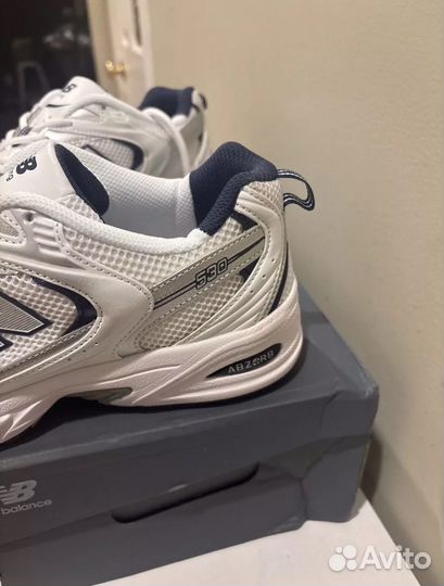 New balance 530 silver navy оригинал