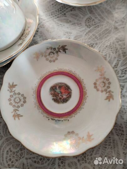 Сервизы чайные фарфоровые СССР