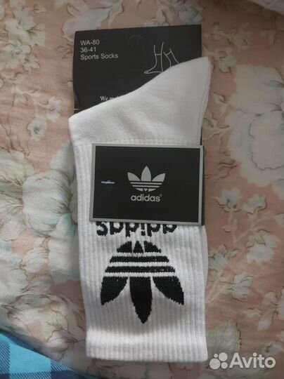 Носки adidas высокие