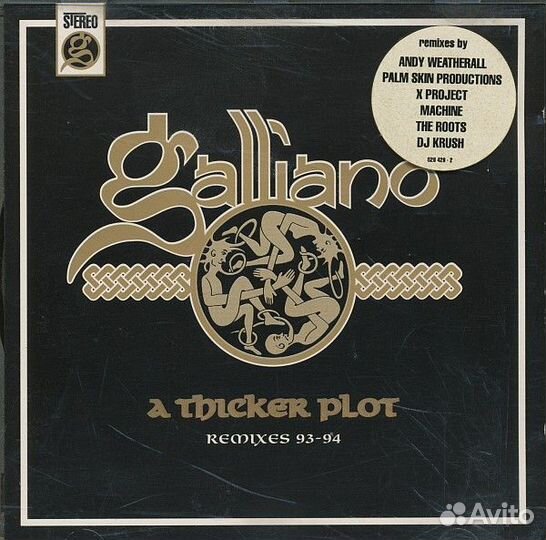 Galliano - A Thicker Plot (1 CD)