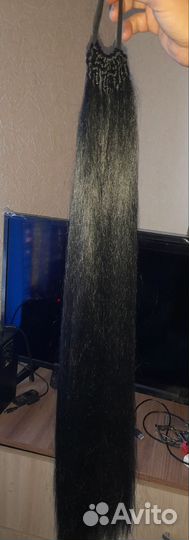 Шиньон на резинке