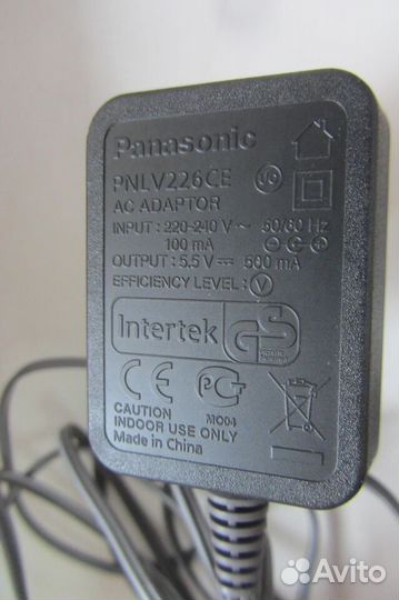 Блок питания Charger SH-3.6V300/5V.Panasonik-5,5V
