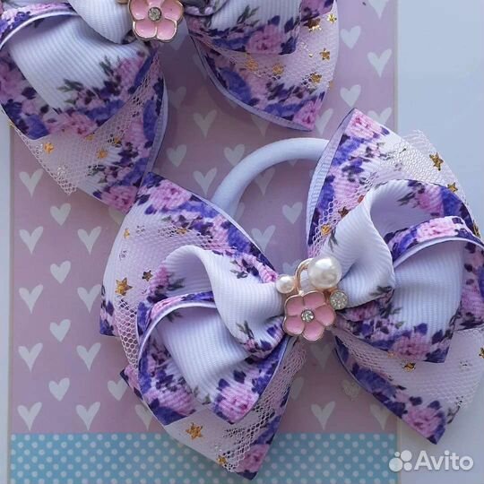 Бантики ручной работы в наличии,и на заказ