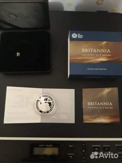 Монета Британия 2019