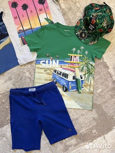Футболки и шорты Mayoral 6-7л