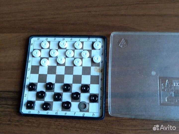 Шашки на магнитах сувенирные СССР