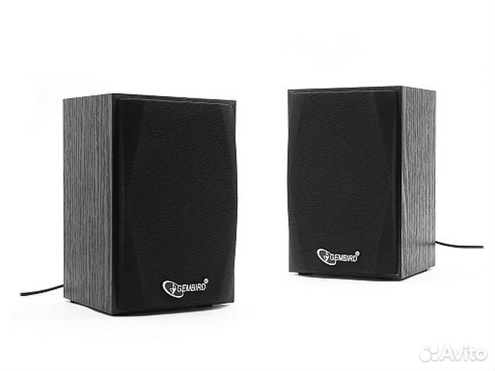 Акустическая система 2.0 Gembird SPK-201 мдф 5 Вт