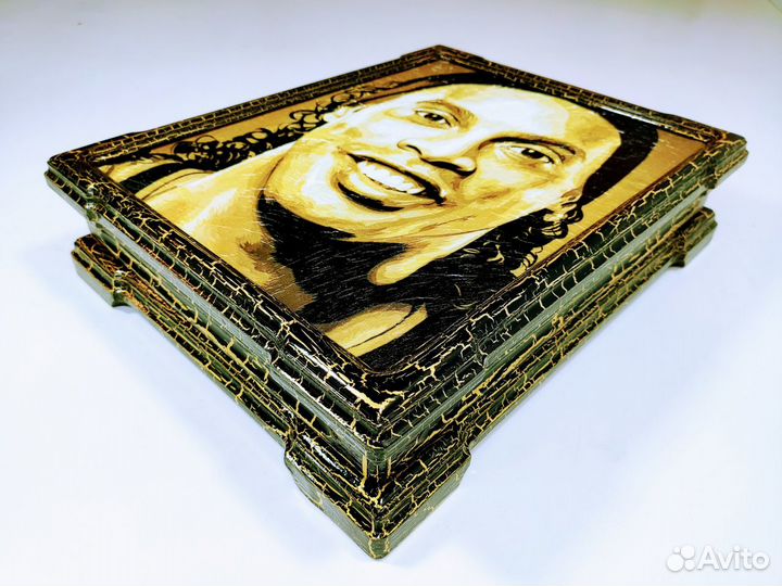 Шахматы нарды шашки 3 в 1 подарочные Роналдиньо