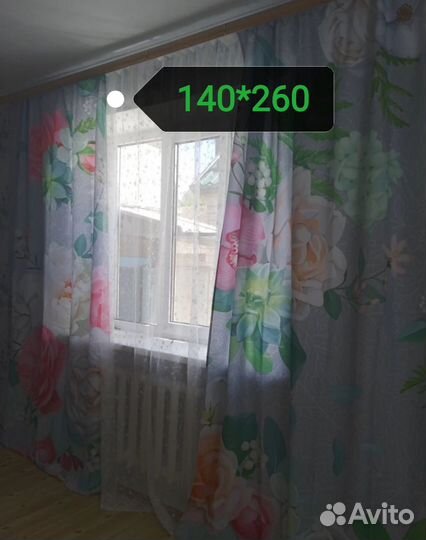 Фотошторы нов 2шт комплект габардин