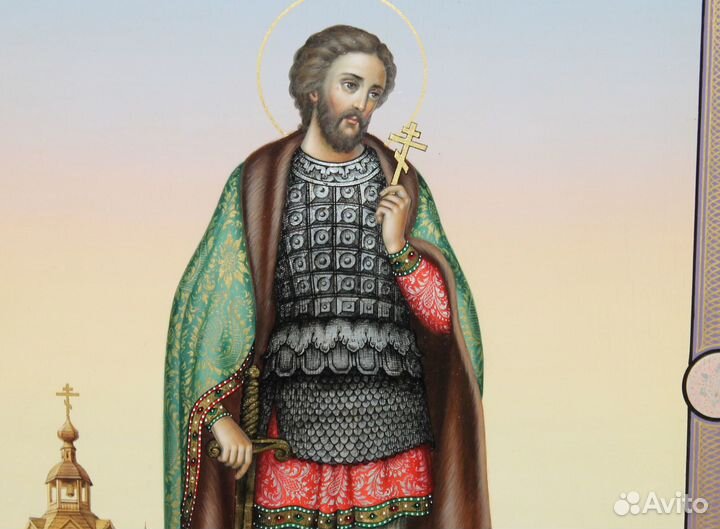 Икона Благоверный князь Борис