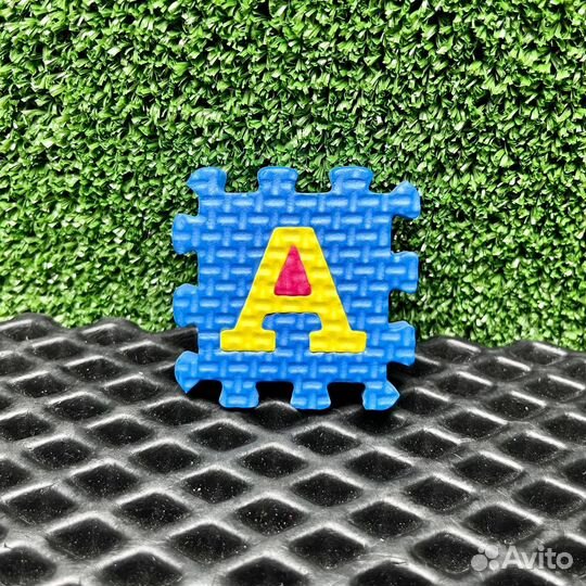 Развивающий мини коврик -пазл