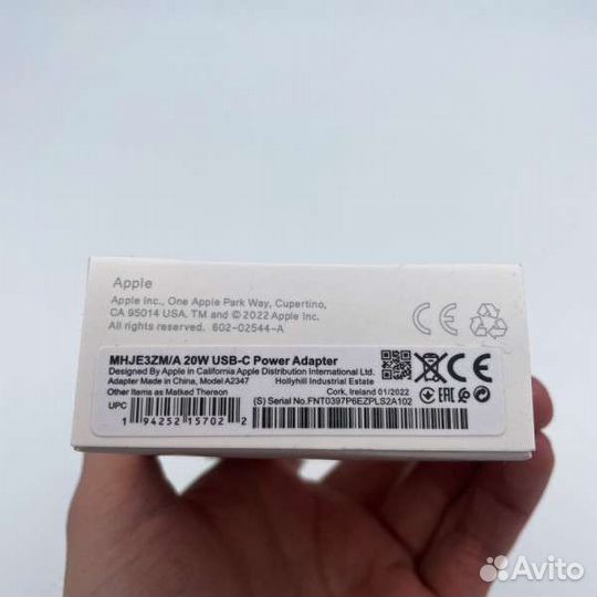 Блок питания apple 20w