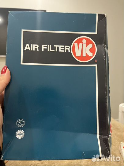 Воздушный фильтр Air filter vic agama A984