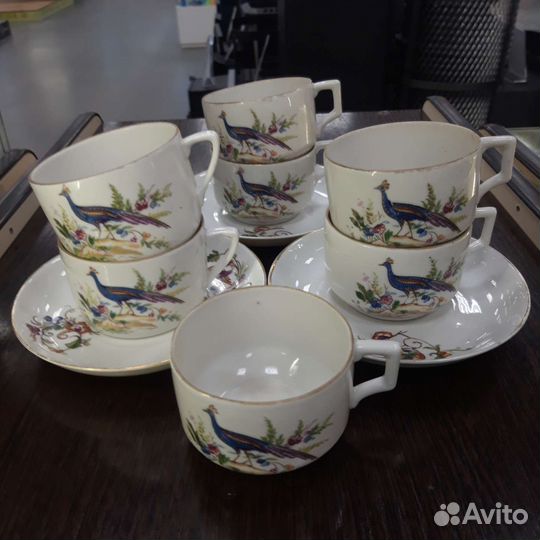 Чайная пара фарфор