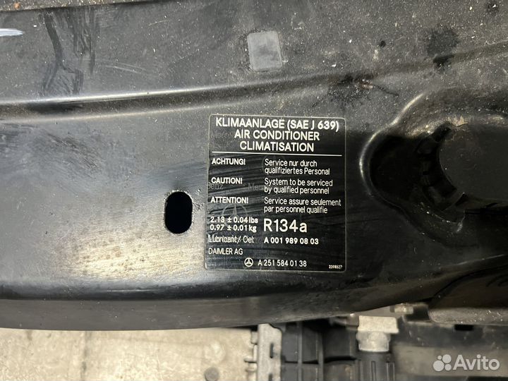 Телнвизор в сборе на Мерседес w164