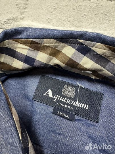 Aquascutum Мужская Рубашка Оригинал S