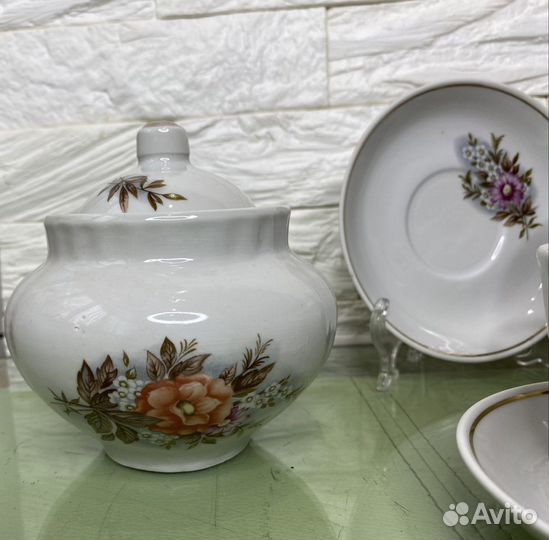 Чайный сервиз СССР Прокопьевский