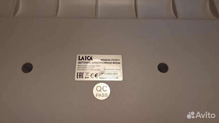 Весы детские laica PS3001