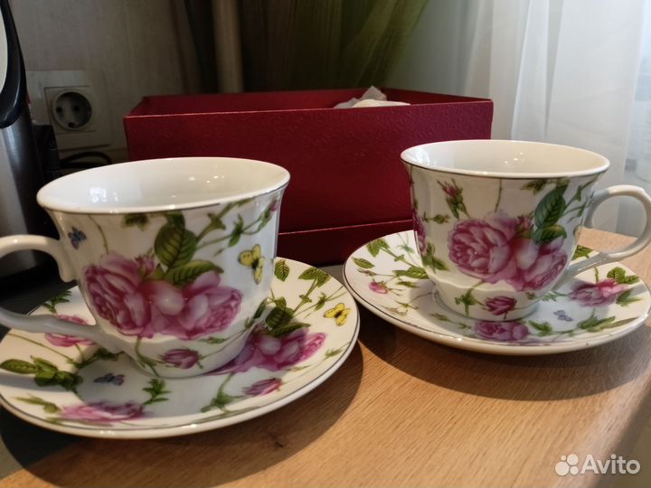 Чашка с блюдцем