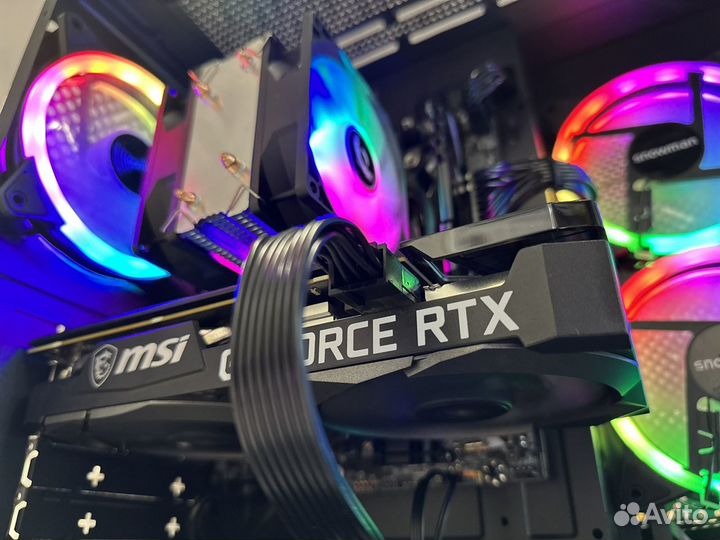 Игровой пк intel 2690v3 RTX 3050