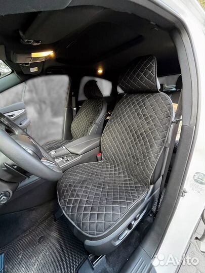 Накидки на сидения из алькантары